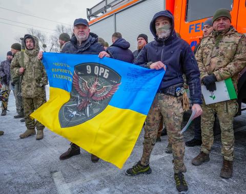 На Різдво Бучанська громада передала допомогу на фронт на 8,2 млн грн — для 27 підрозділів, у яких служать бучанці та наші земляки