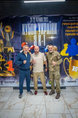 У Бучі відбулося відкриття Кубка України з К-1, присвяченого пам’яті полеглих Героїв