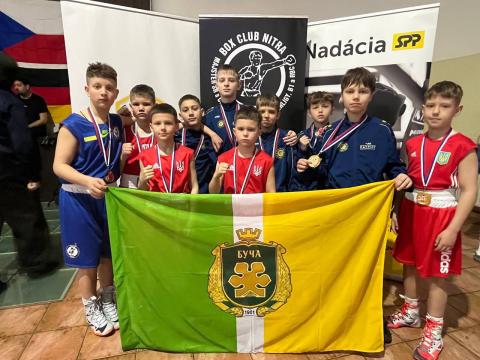  Бучанські боксери – призери міжнародного турніру в Словаччині.