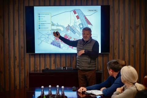 У Бучі пройшла перша робоча зустріч з командою «Укрзалізниці», зокрема зі стратегічним відділом