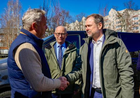 До Бучі завітав міністр фінансів Данії Ніколай Ваммен До Бучі завітав міністр фінансів Данії Ніколай Ваммен