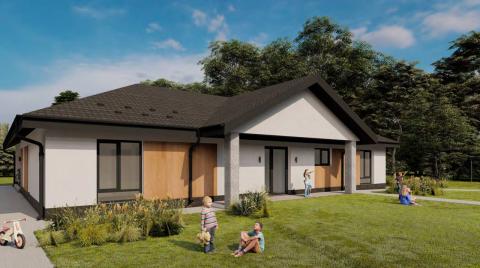 У Бучі, завдяки проєкту Фундації Олени Зеленської «Адреса дитинства», розпочинаємо зведення будинку для великої прийомної родини