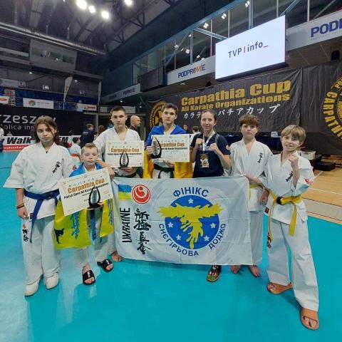 Юні спортсмени Бучанської громади взяли участь у міжнародному турнірі Carpathia Cup 2026, який відбувся у польському місті Жешув.