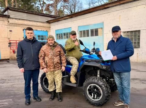 Підтримка українських захисників – наш незмінний пріоритет: Бучанська громада передала сучасний квадроцикл для воїнів 72-ї окремої механізованої бригади імені Чорних Запорожців.