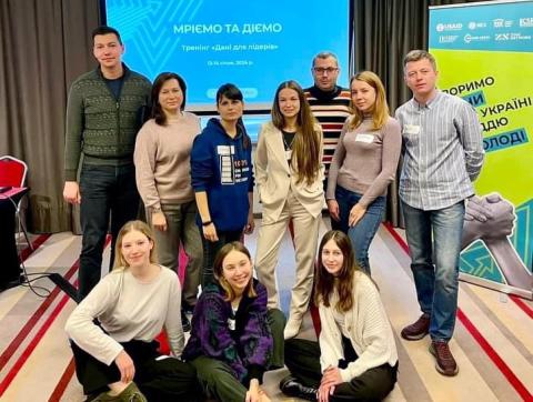 Три дні тренінгів у рамках програми «Мріємо та діємо» від USAID