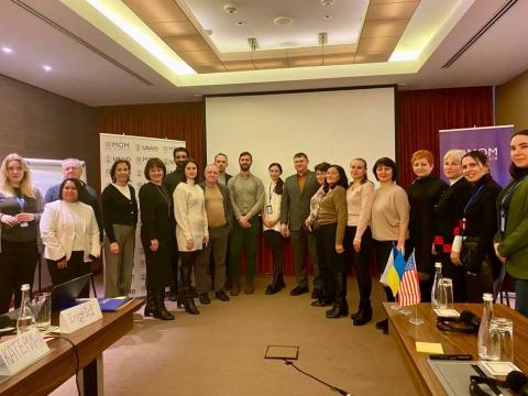 Cемінар з об’єднання місць тимчасового проживання внутрішньо переміщених осіб