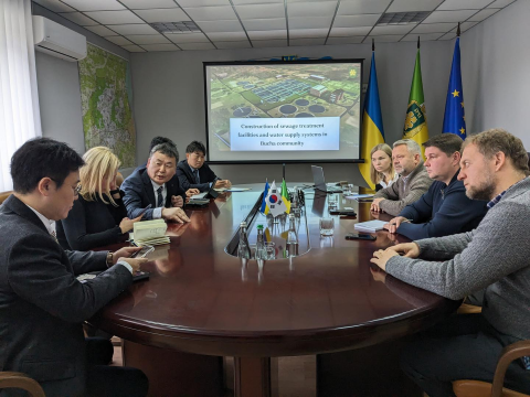 Корейська державна компанія K-water допоможе у розбудові системи водопостачання та водовідведення у Бучанській громаді. Корейська державна компанія K-water допоможе у розбудові системи водопостачання та водовідведення у Бучанській громаді.