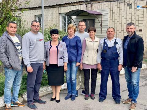 Представлено виконуючу обов’язків старости Синяківський старостинський округ Віру Марченко Представлено виконуючу обов’язків старости Синяківський старостинський округ Віру Марченко