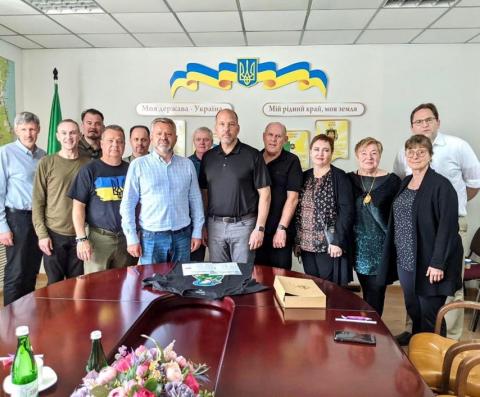 Президент СКУ Павло Грод та керівники регіональних представництв країн - Австралії, США, Канади побували в Бучі Президент СКУ Павло Грод та керівники регіональних представництв країн - Австралії, США, Канади побували в Бучі