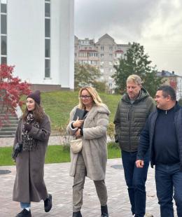 До Бучі завітали представники польського муніципалітету Подкова Лєсна на чолі з головою Магдаленою Екгоф