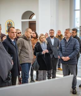 До Бучі завітали представники Республіки Хорватія на чолі з Міністром оборони Іваном Анушичем