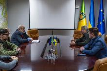 Бучу відвідав відомий кримськотатарський політик і громадський діяч Рефат Чубаров Бучу відвідав відомий кримськотатарський політик і громадський діяч Рефат Чубаров