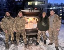 Бучанська громада передала на фронт чергову партію допомоги для наших Захисників Бучанська громада передала на фронт чергову партію допомоги для наших Захисників