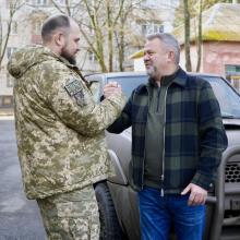 Пікап для Перемоги поїхав разом з нашим бучанцем Сергієм Савреєм на фронт
